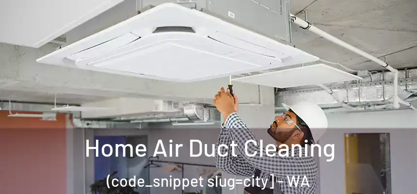  Home Air Duct Cleaning (code_snippet slug=city] - WA